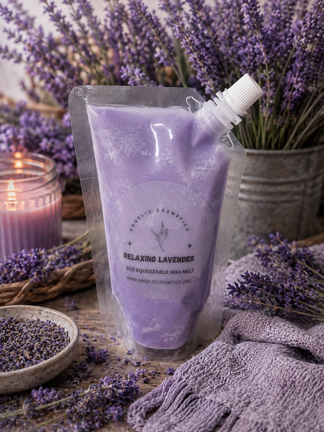 Relaxing Lavender Squeezable Wax Melt