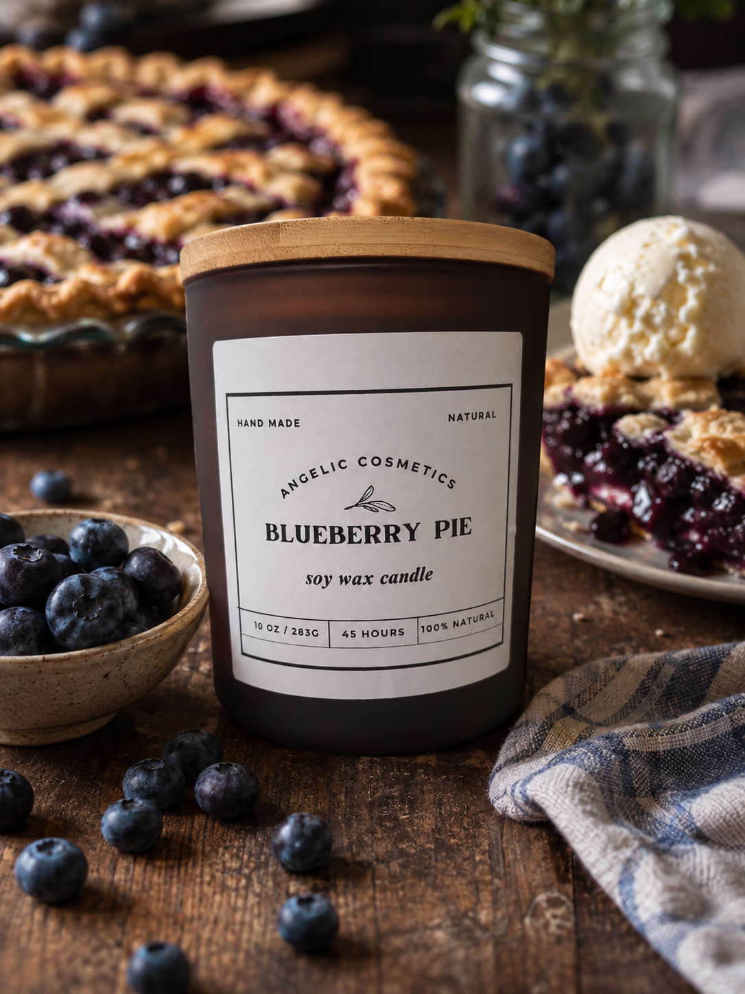 Blueberry Pie Soy Wax Candles