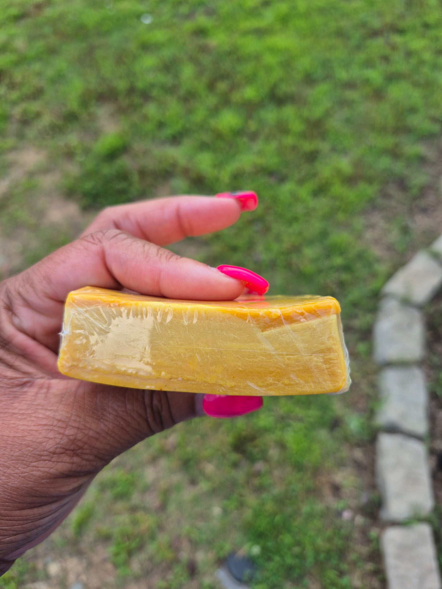 The Glow up Bar Turmeric and Honey Soap