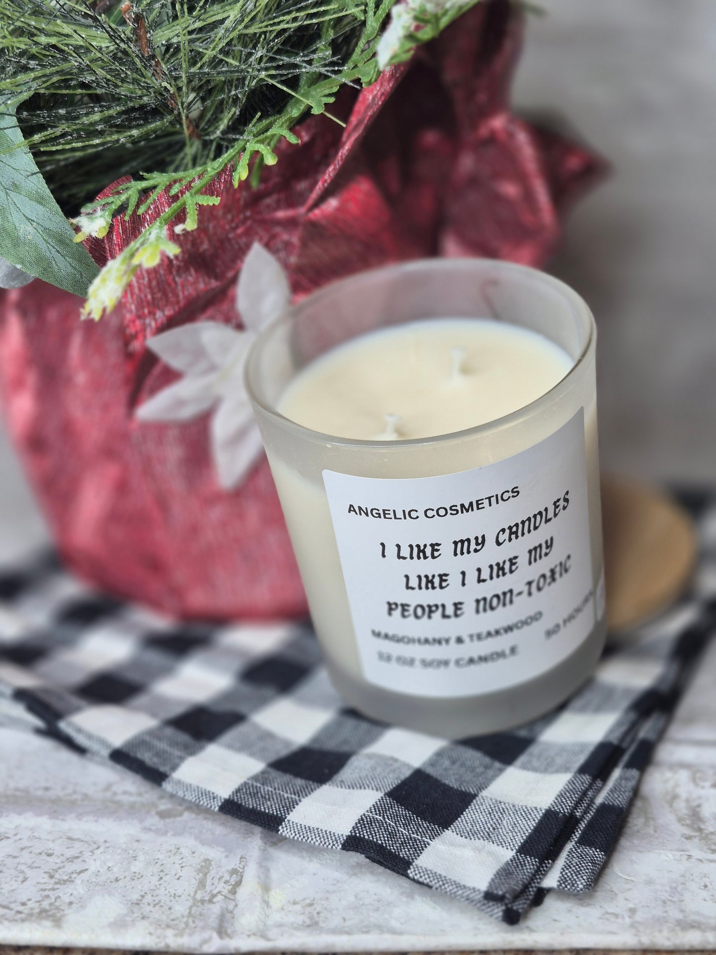 Mahogany & Teakwood Soy Wax Candles