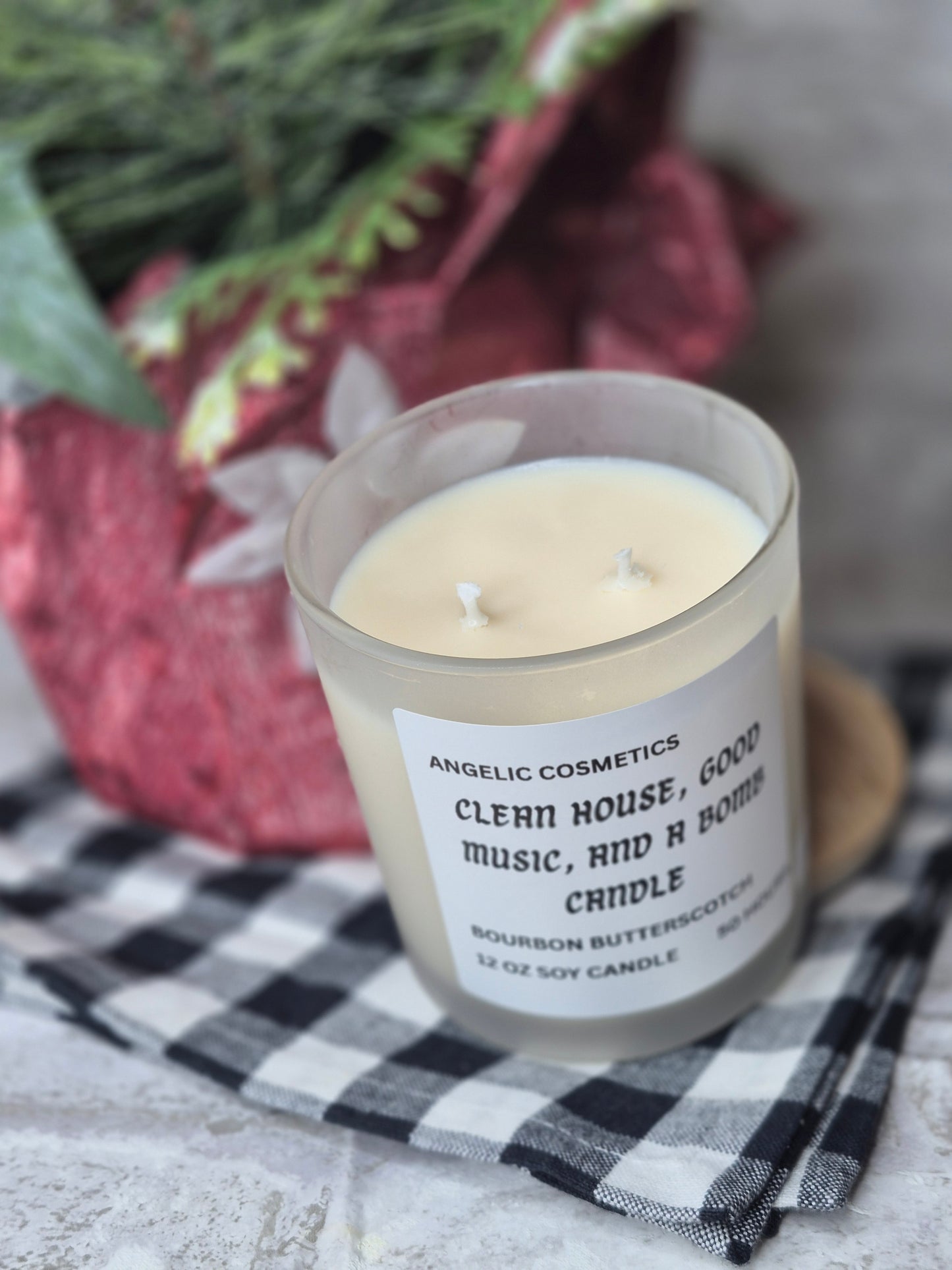 Bourbon Butterscotch Soy Wax Candles