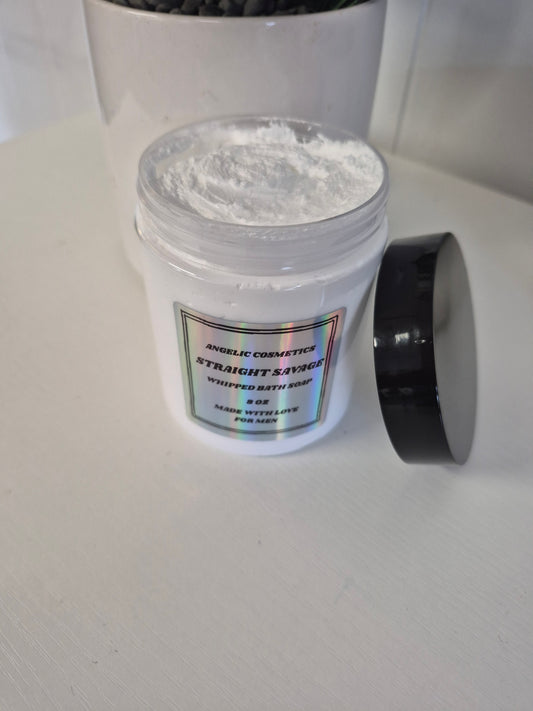 Straight Savage Whipped Body Soap