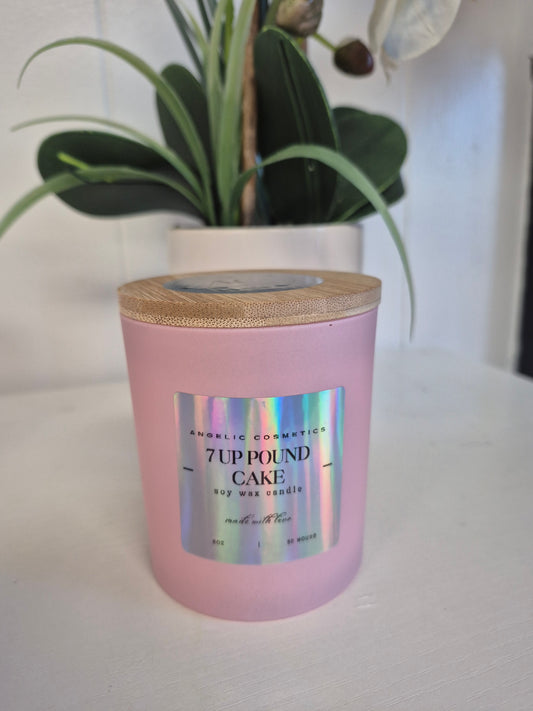 7 Up Pound Cake Candle