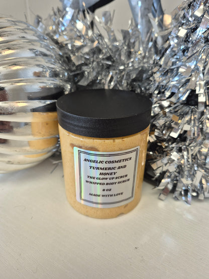 Turmeric and Honey The Glow Up Scrub