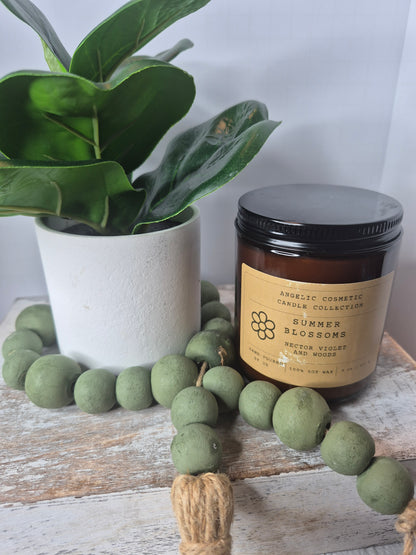 8 oz Luxury 100% Soy Wax Candles