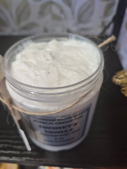 Coconut and Vanilla Whipped Body Soap