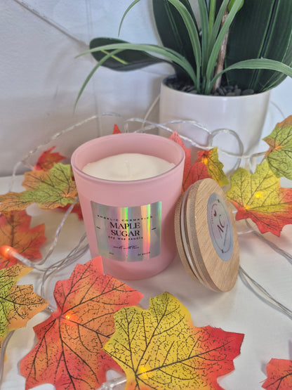 Maple Sugar Soy Wax Candles