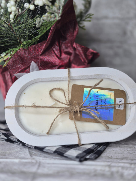 Patchouli Dough Bowl Candles