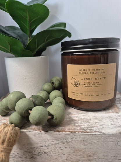 100% Soy Wax Candles 16oz