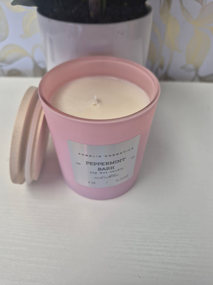 Peppermint Bark Soy Wax Candles