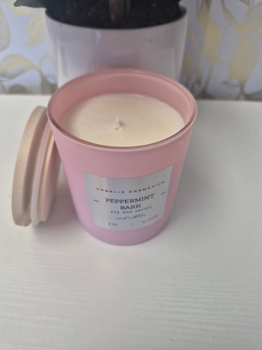 Peppermint Bark Soy Wax Candles