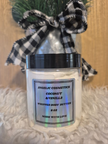Coconut and Vanilla Whipped Body Butter 🥥