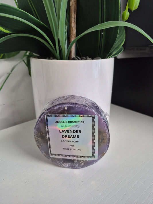 Lavender Dreams Loofah Soaps