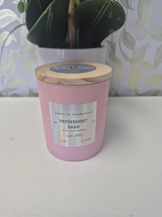 Peppermint Bark Soy Wax Candles