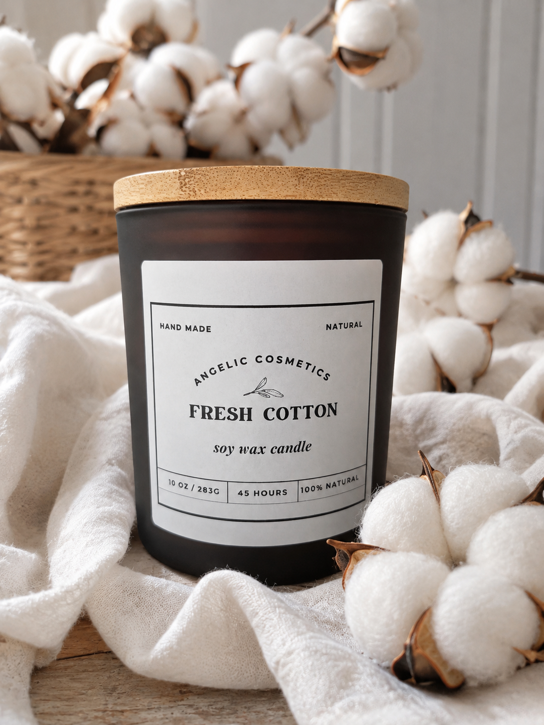 Fresh Cotton Soy Wax Candles
