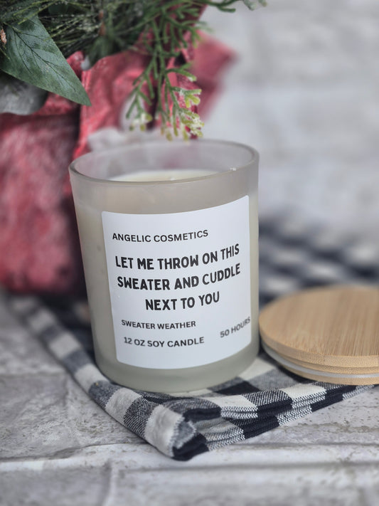 Sweater Weather Soy Wax Candles