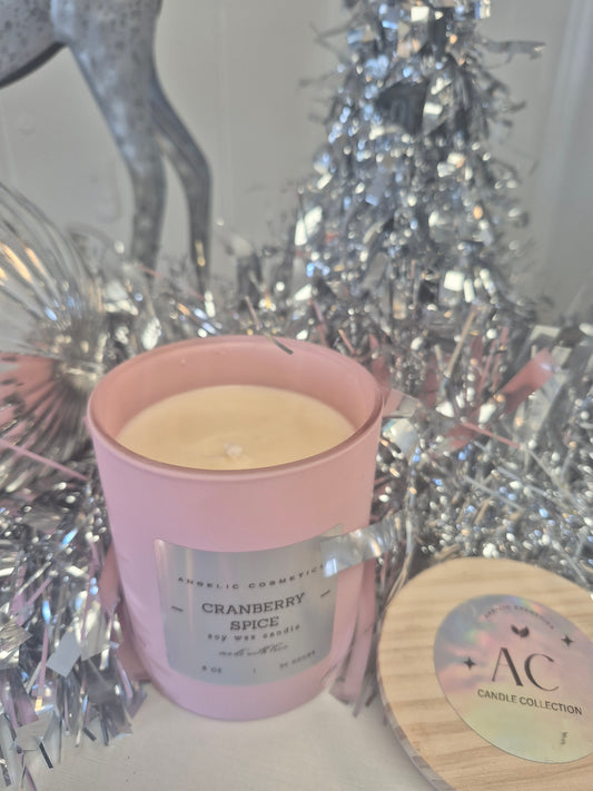 Cranberry Spice Soy Wax Candles