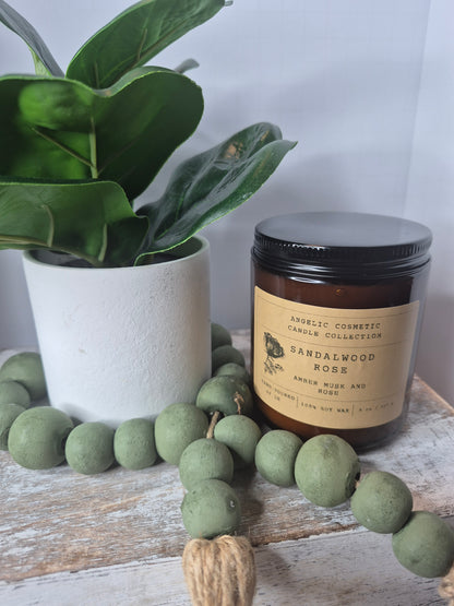8 oz Luxury 100% Soy Wax Candles