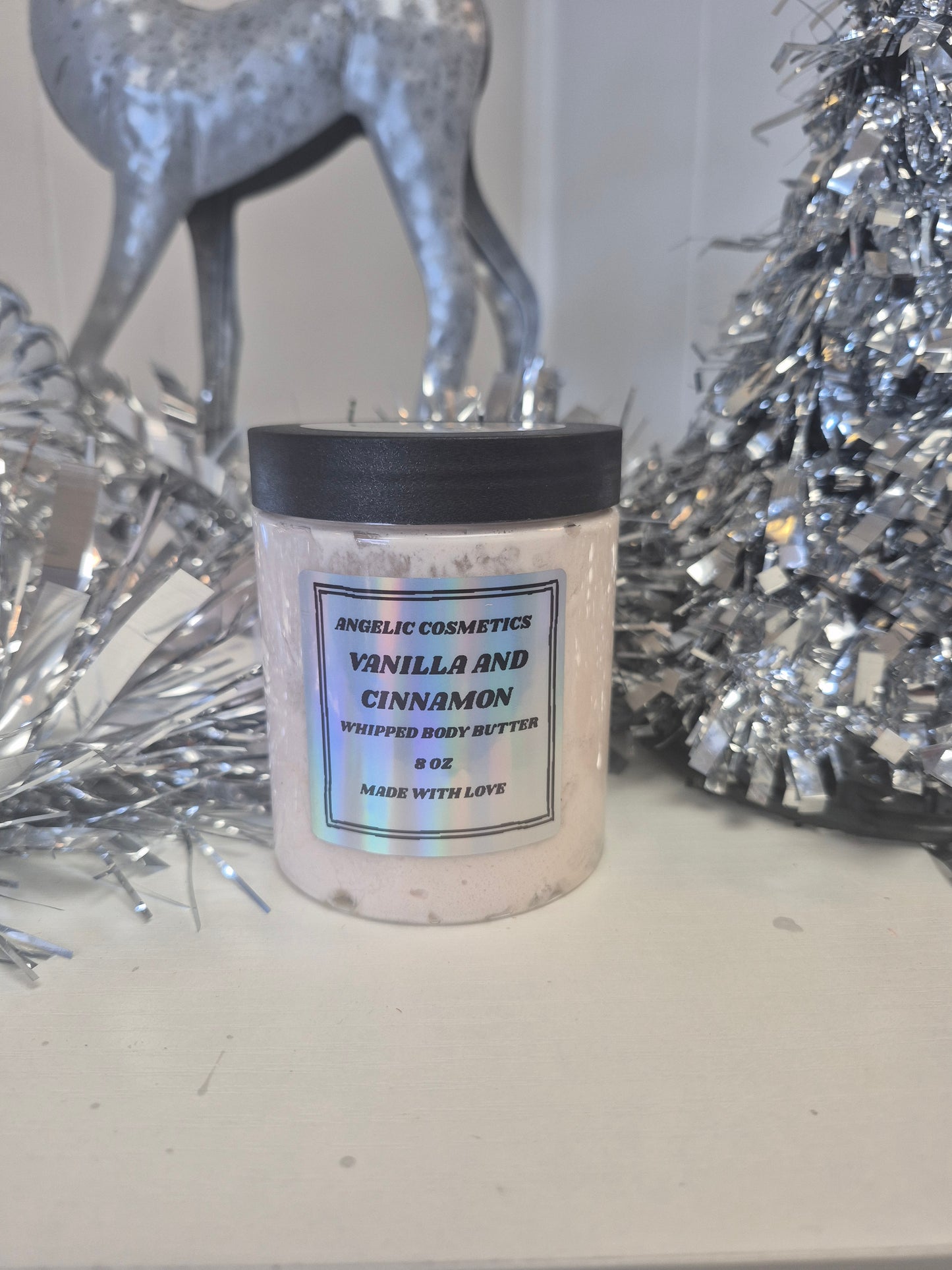 Vanilla and Cinnamon Whipped Body Butter