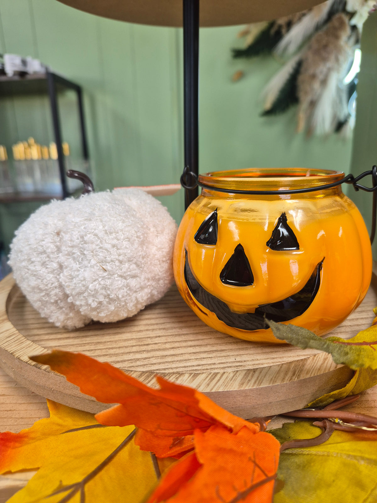 10 oz Pumpkin Candle Jars
