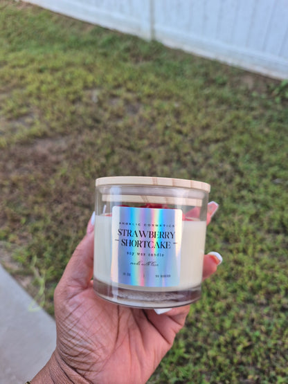 Strawberry Shortcake Soy Wax Candles