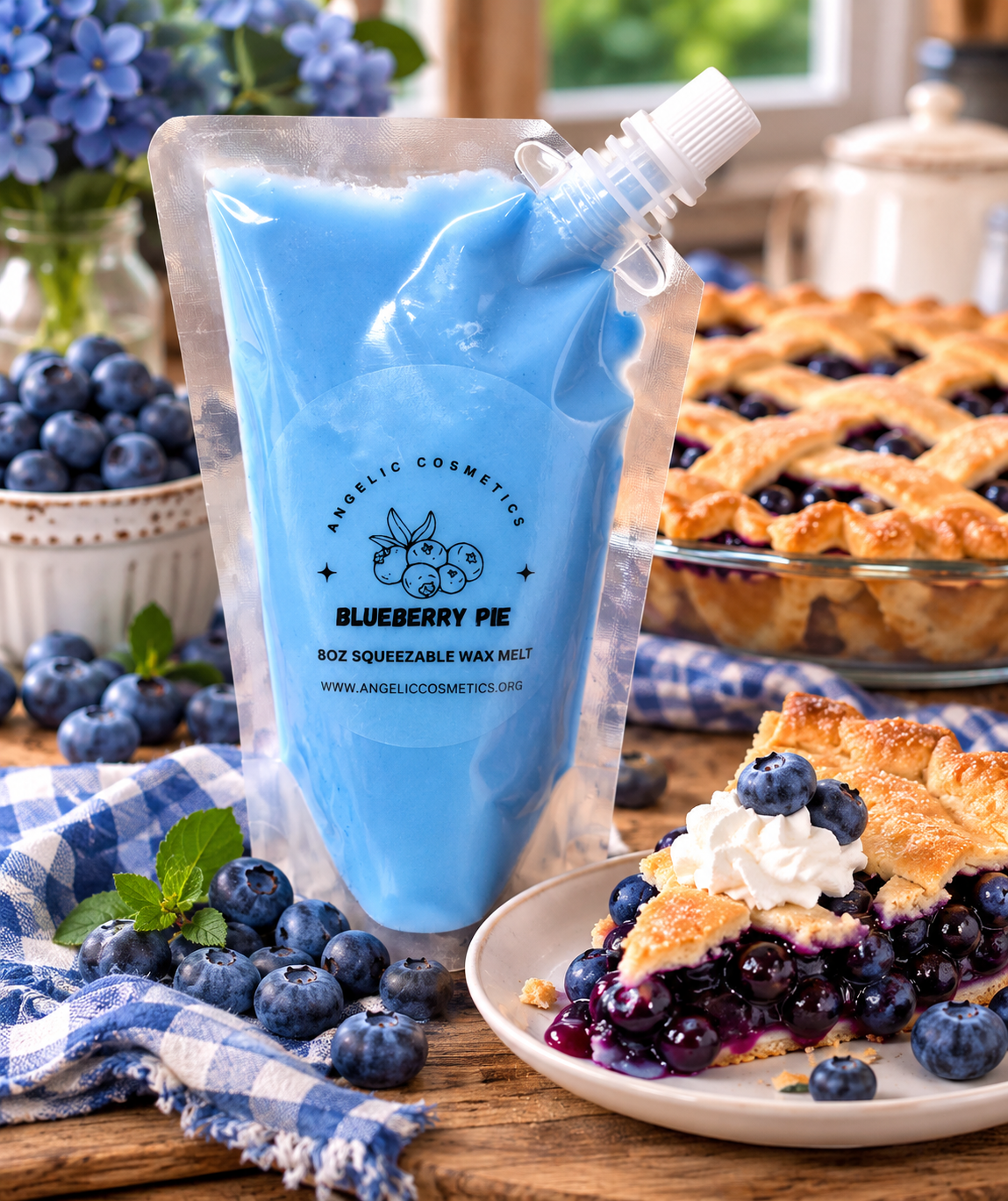 Blueberry Pie Squeezable Wax Melts