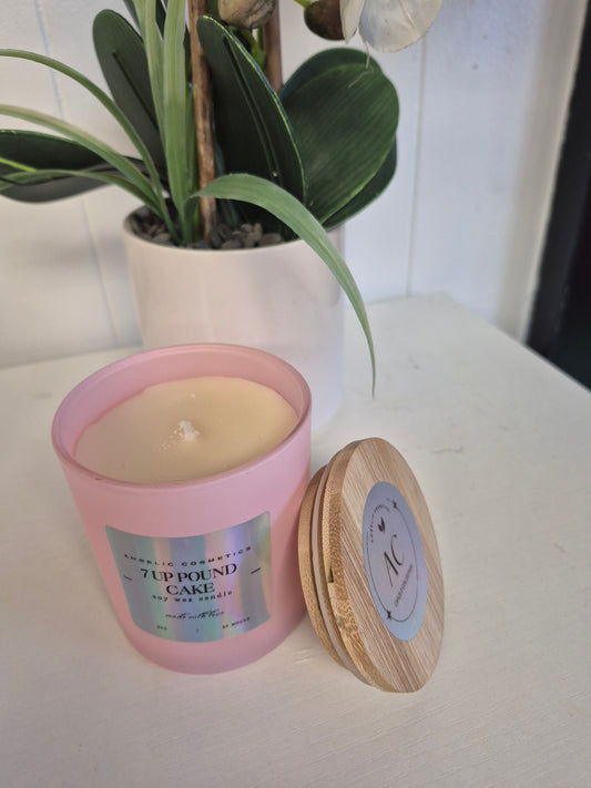 7 Up Pound Cake Candle