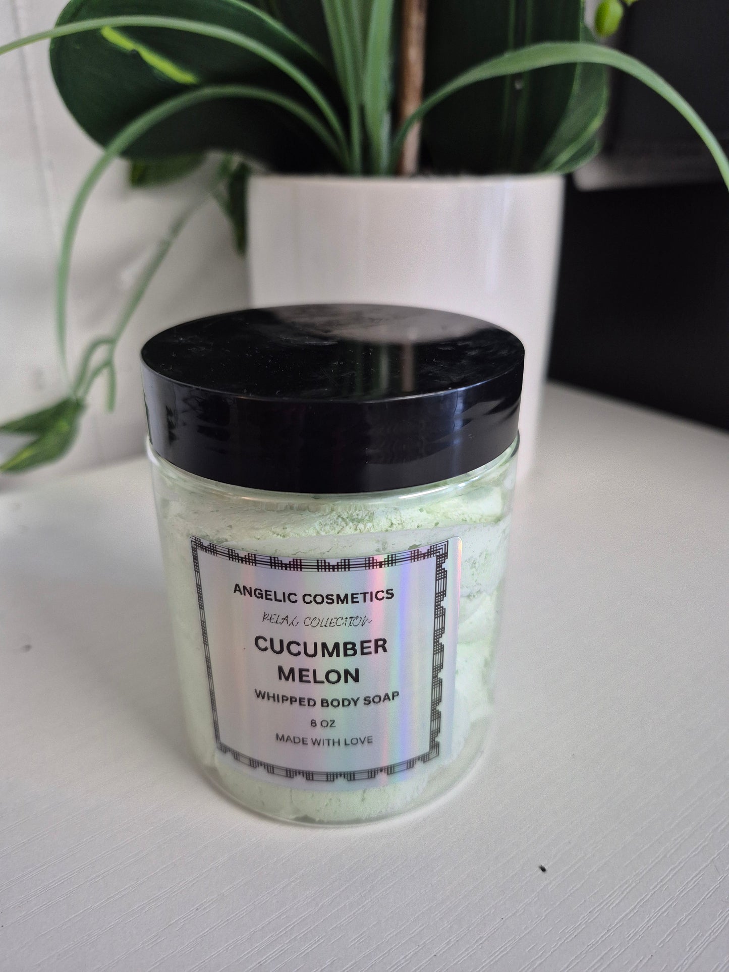 Cucumber Melon Whipped Body Soap
