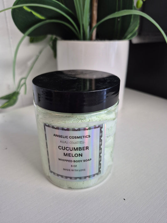 Cucumber Melon Whipped Body Soap