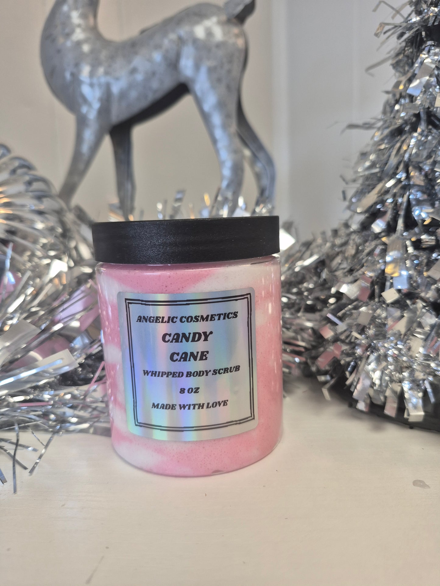 Candy Cane Whipped Scrub