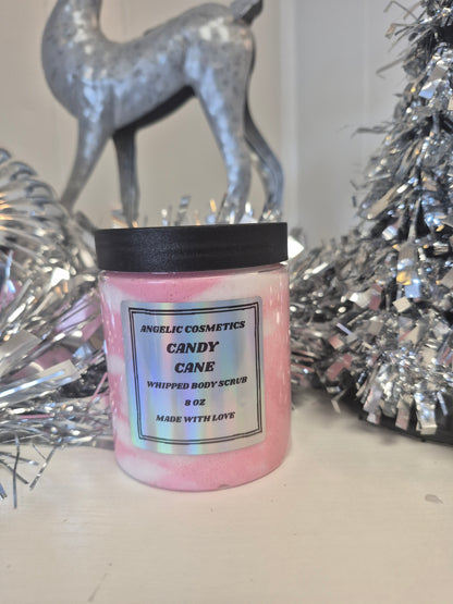Candy Cane Whipped Scrub
