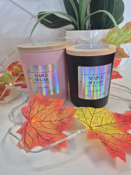 Maple Sugar Soy Wax Candles