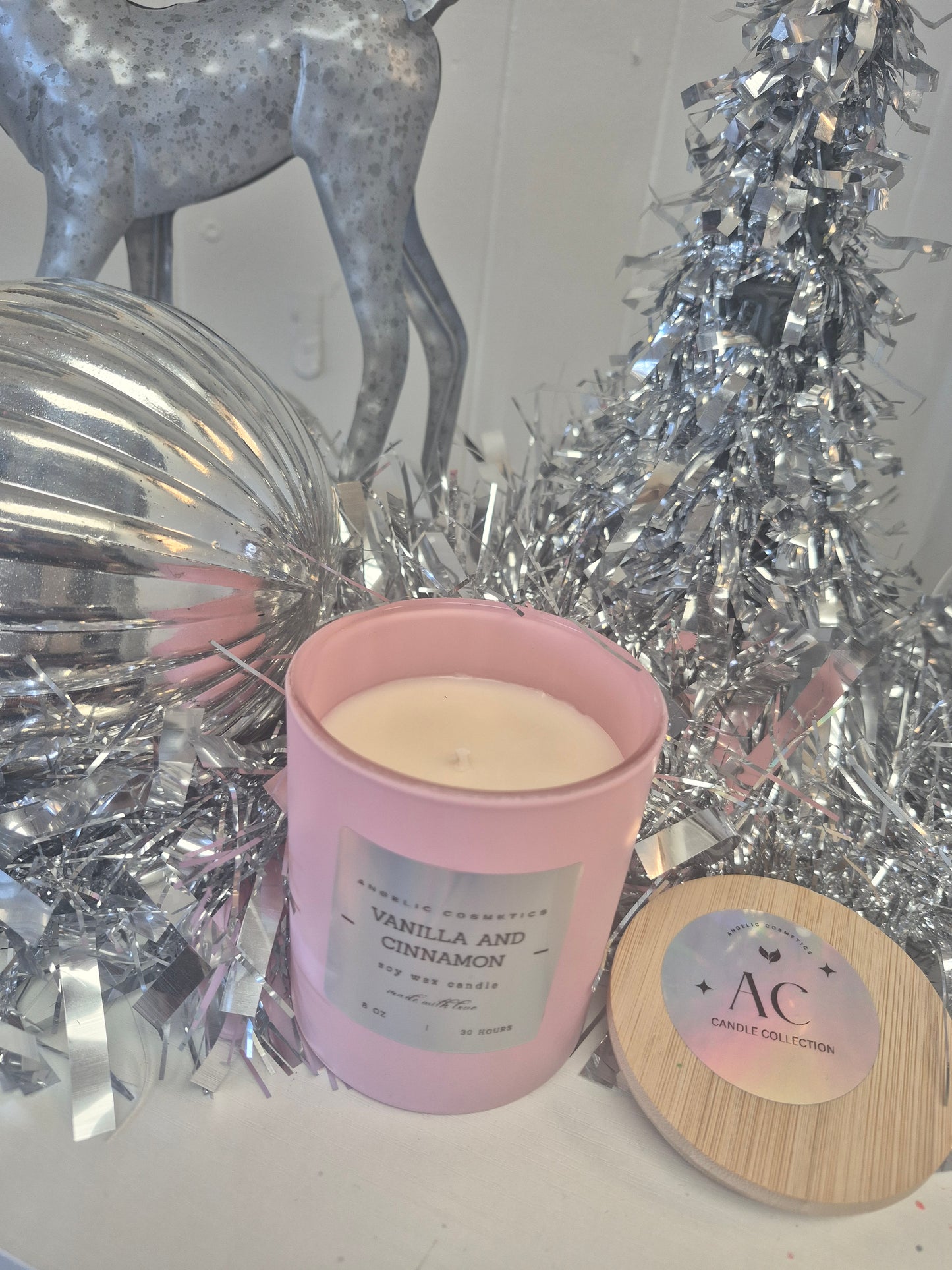 Vanilla and Cinnamon Soy Wax Candles