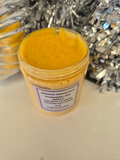 Turmeric and Honey The Glow Up Scrub