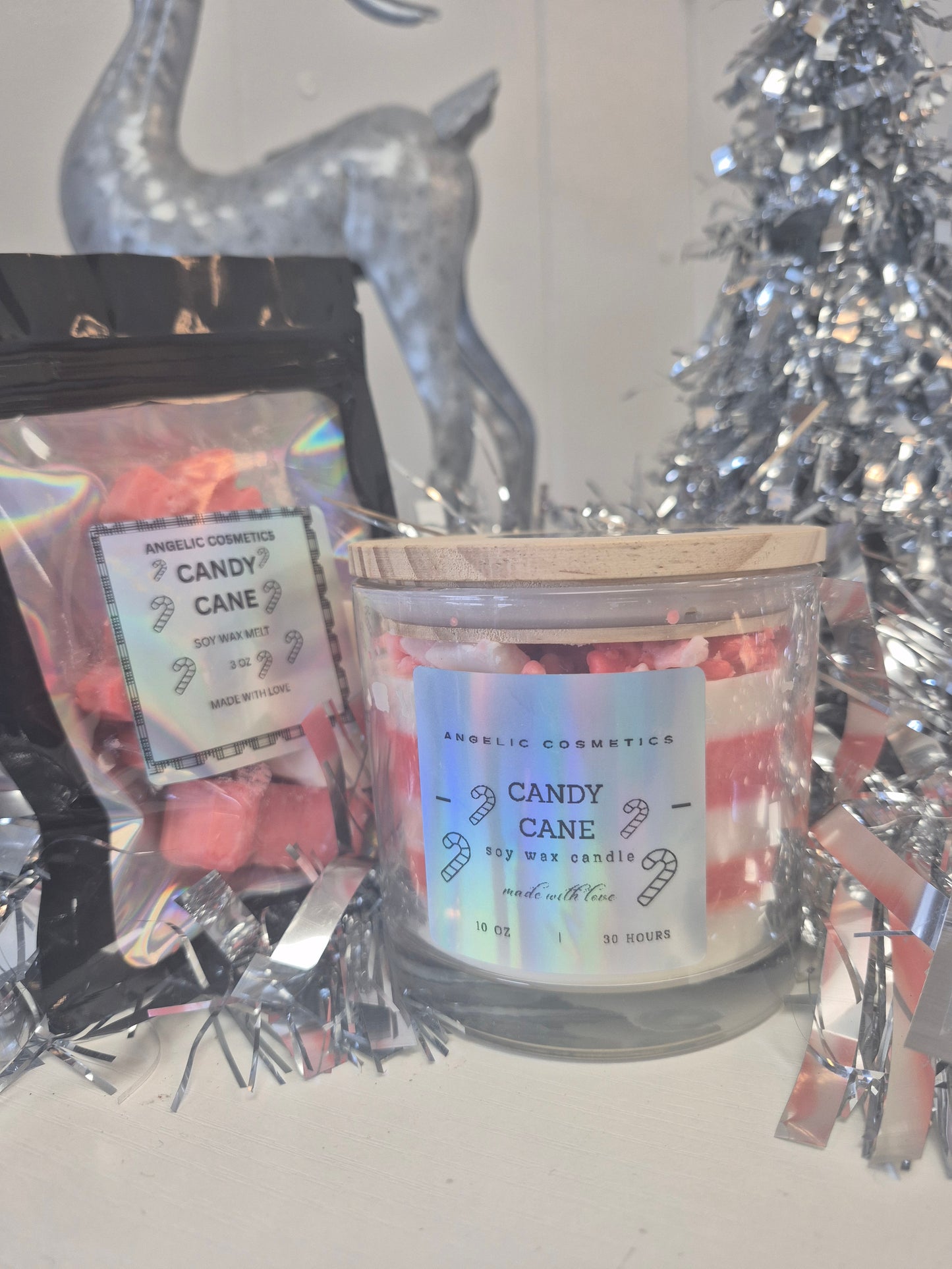 Candy Cane Soy Wax Melts