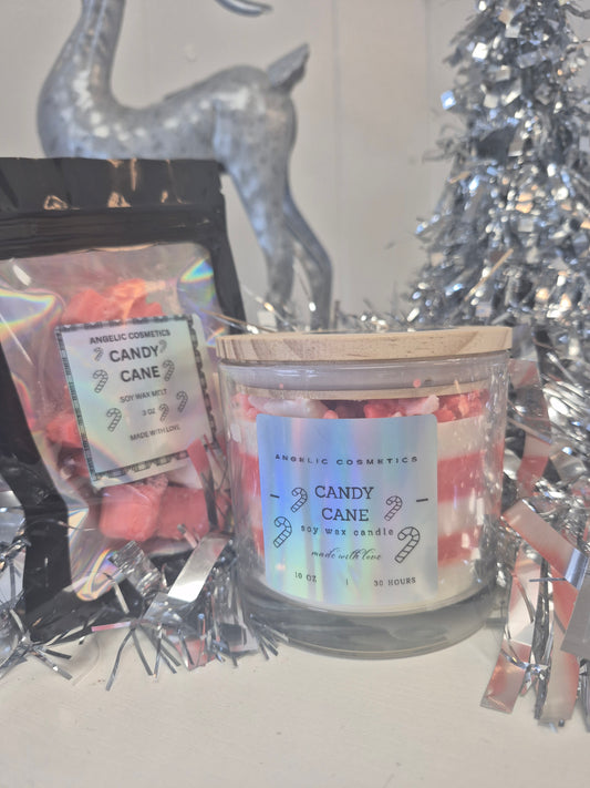 Candy Cane Soy Wax Melts
