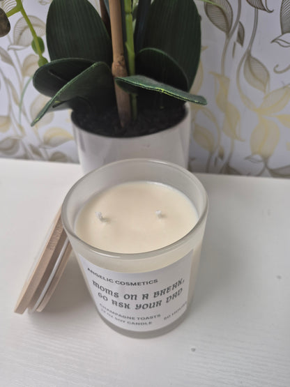 Champagne Toasts Soy Wax Candles