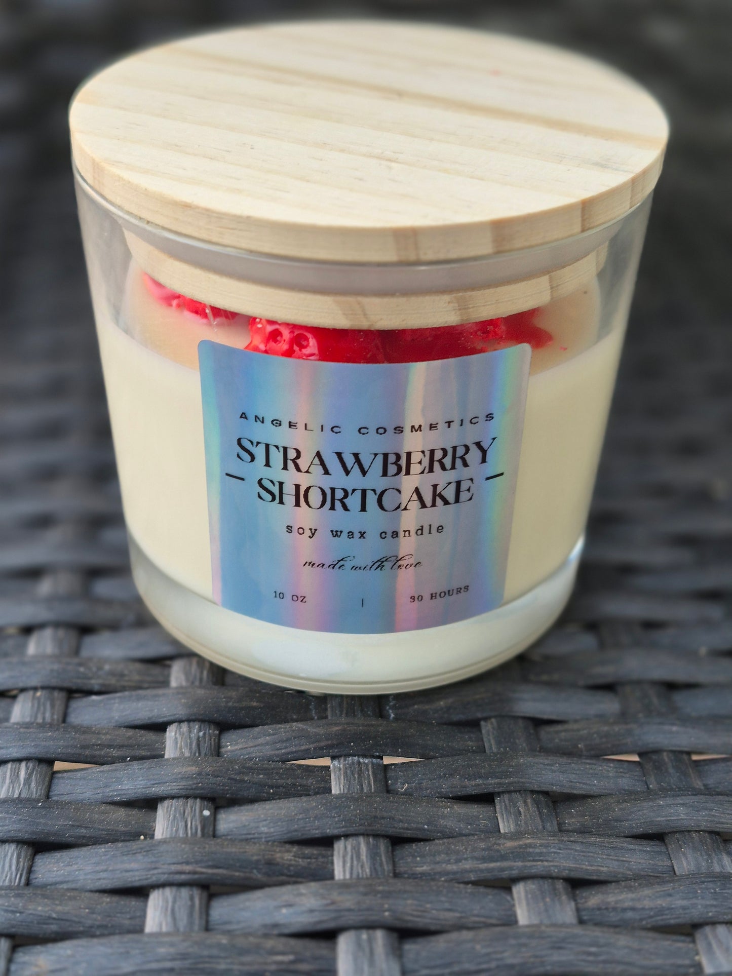 Strawberry Shortcake Soy Wax Candles