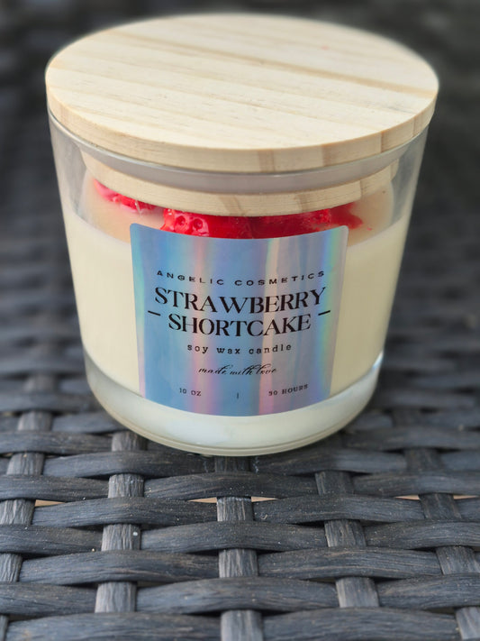 Strawberry Shortcake Soy Wax Candles